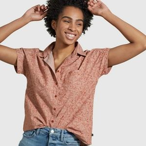 United By Blue Organic Cotton Floral Shirt
